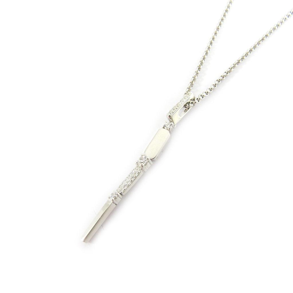 Altesse [L5368] — Белое серебряное ожерелье «Богиня»