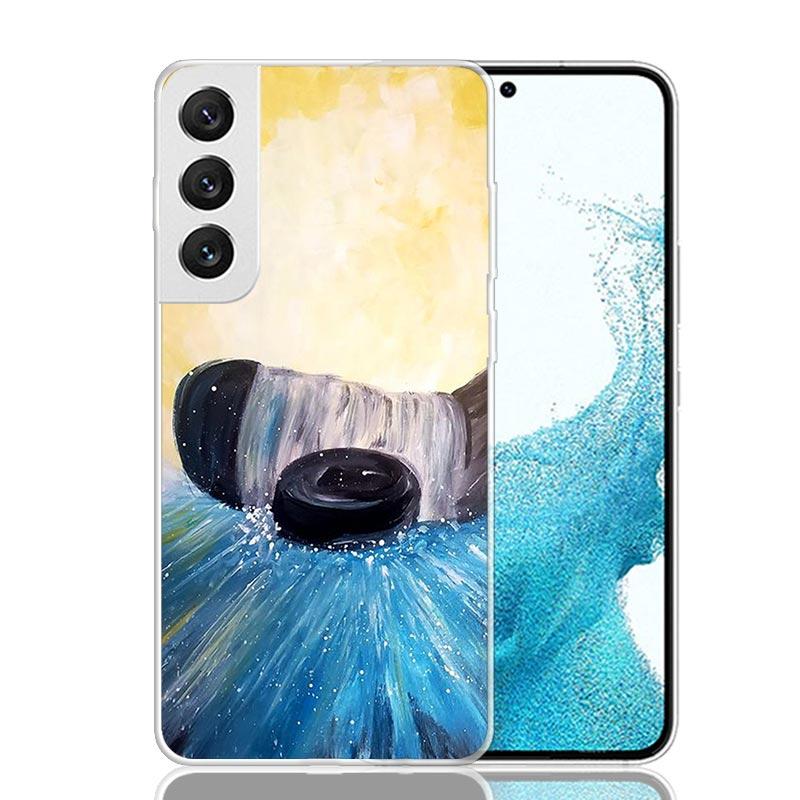 Чехол для телефона Sport с изображением катка для хоккея на льду для Samsung Galaxy S26 Ultra S23 S24 S25 Edge S20 FE S21 S22 Plus Мягкий чехол с принтом Fundas