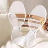 Foot Care Heel Scrubber Callus Transparent Foot Scrubber Gifts Removal Pedicure Tool