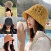 New Unisex Beach Cap Suede Panama Hat Fisherman Hat Breathable Fisherman Cap Sunshade Bucket Hats