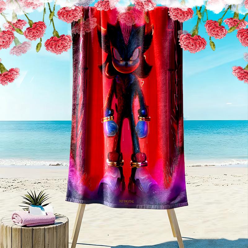 SONIC Beach Towel, A Must-have for Any Perfect Trip, Perfect Birthday, Holiday Gift For Family and Friends