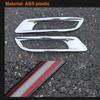 For Honda CR-V   5th Gen, ABS Rear Fog Light Cover, Bumper Reflector Decorative Frame Trim, Car Exterior Accessories
