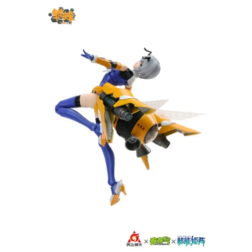 Doyusha NUKE MATRIX B.E.E. Ruri 1/12 Scale Pre-Colored Plastic Model Kit, Approximately 160mm Tall