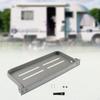 RV Aluminum Foldable Shelf Drop Down Storage Folding Wall Mounted for Trip Outdoor