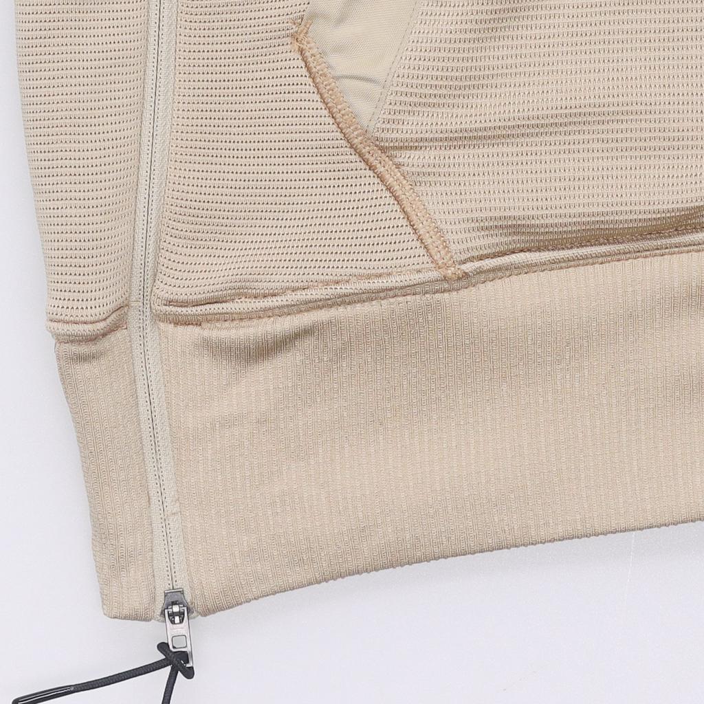 Nike Solid Color Print Logo Kangaroo Pocket Long Sleeve Sweatshirt Men Tops Khaki DQ4851-250