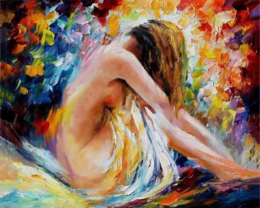 5D Алмазная вышивка Сексуальная полная круглая Алмазная мозаика Рукоделие DIY Вышивка крестиком Алмазная картина Обнаженная сексуальная пара танцор