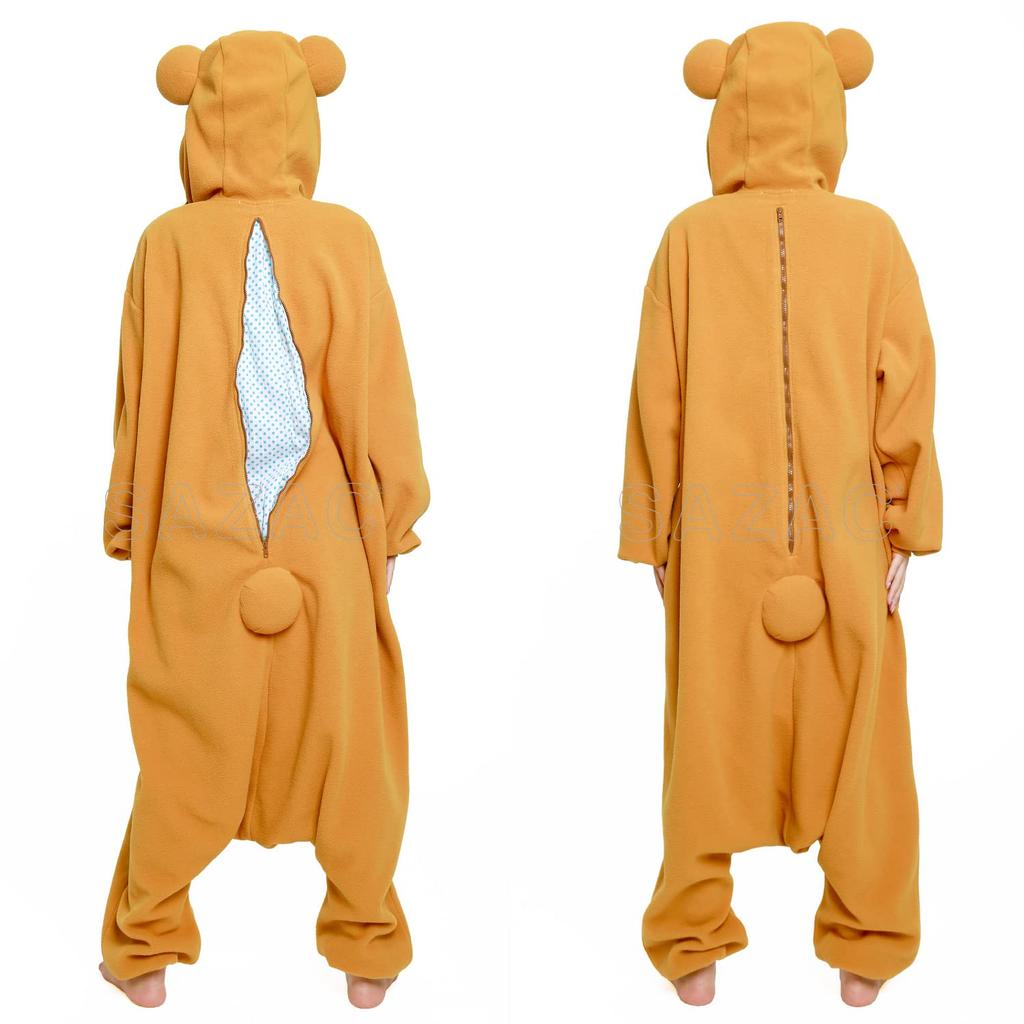 Sazac Rilakkuma Fleece Kigurumi One Size Fits All RAX-032 (Adult)