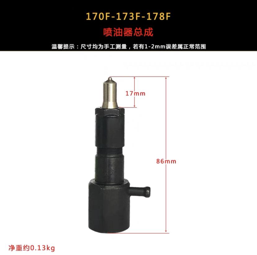 1 шт. 170F 173F 178F 186FA 188F 192F дизельный двигатель Сборка топливной форсунки Для дизельного генератора KIPOR KAMA YANMAR 5 кВт 186F форсунка