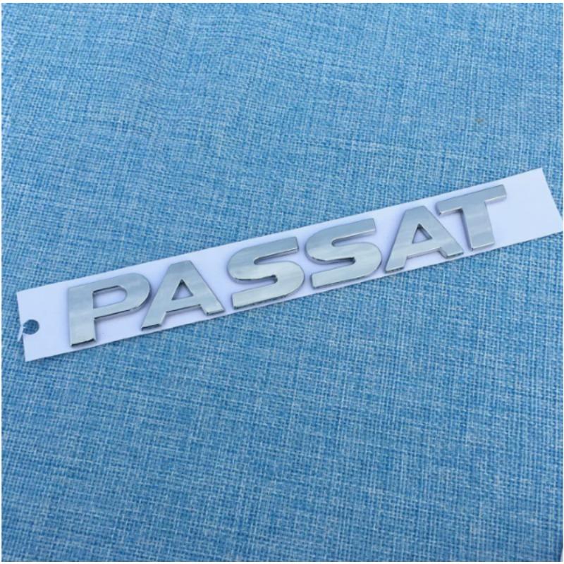 Car Letters Rear Trunk Decals Emblem Badge Logo Sticker for CC GOLF POLO BORA JETTA SAGITAR LAVIDA MAGOTAN PASSAT TOURAN TIGUAN TOUAREG