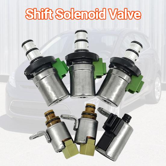 6 шт./компл. оригинальное оборудование: D46950/D48421A/4F27E/FN21-21-1F1/48420K-R Электромагнитный клапан переключения передач Антикоррозионный прочный антикоррозийный высокопрочный трансмиссионный клапан
