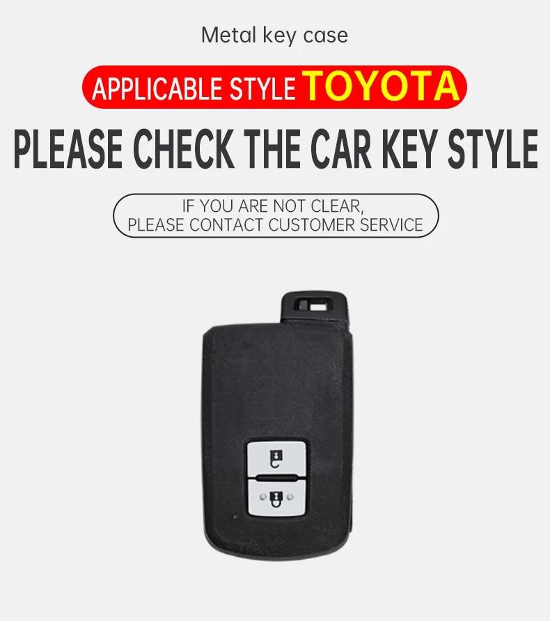 Кожаный чехол-обложка для автомобильного ключа Защитный корпус Для Toyota Auris Camry RAV4 Avalon Yaris Verso 2012 2013 2014 2015 2016 2017 2018