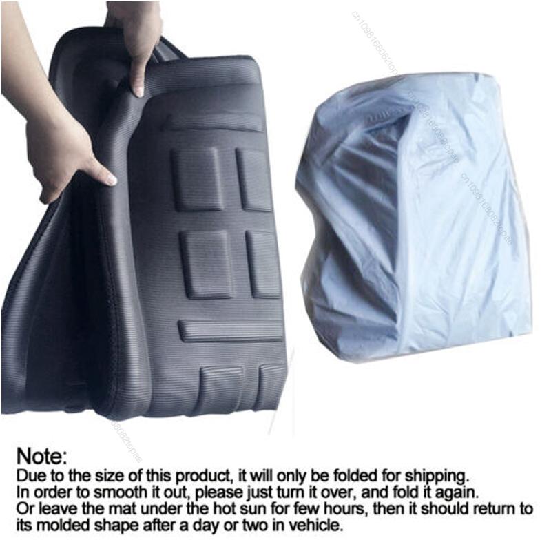 Car Trunk Mats EVA Material For Volkswagen VW ID4 ID.4 2025 2024    Car Trunk Mats Trunk Rear Pad Accessories