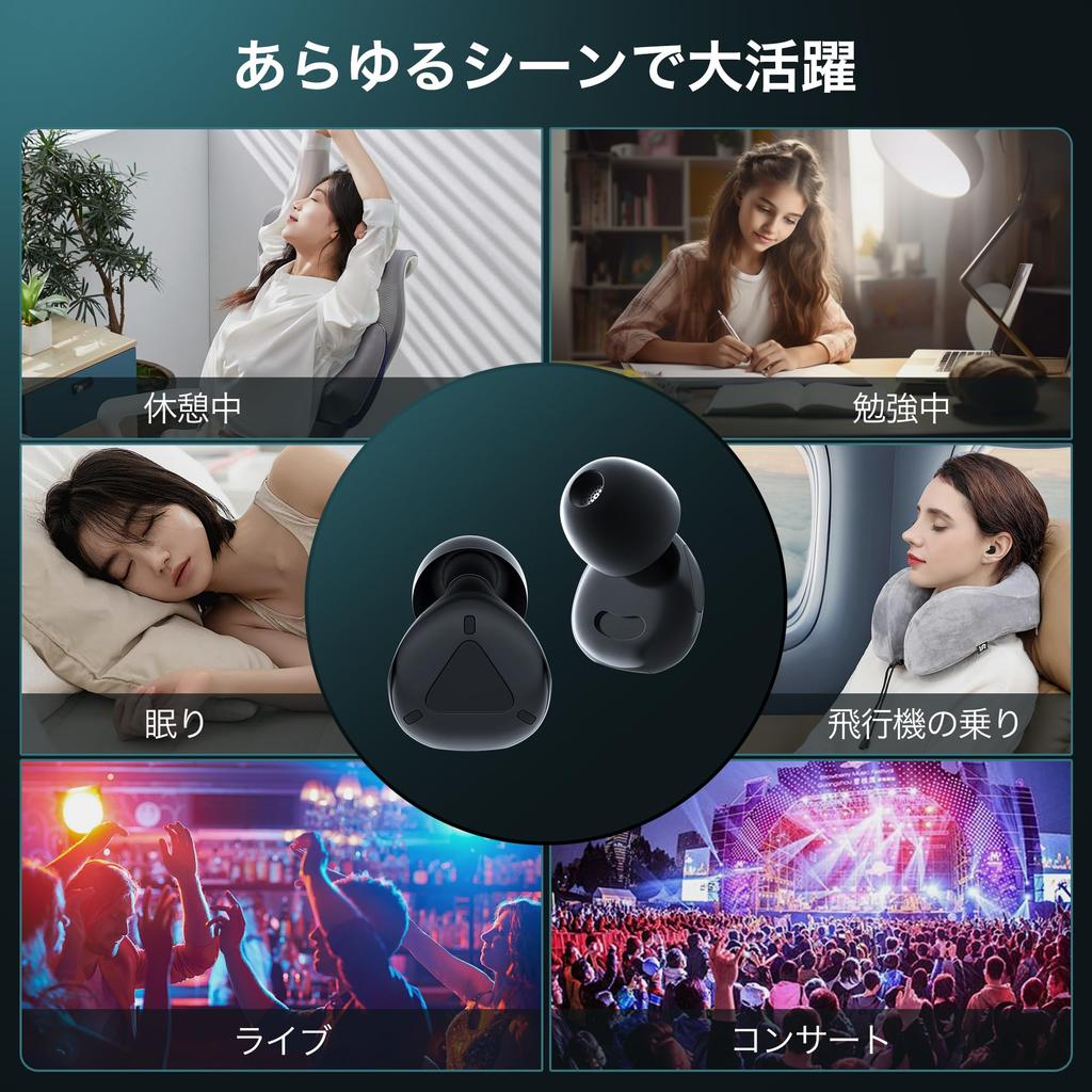 Для сна Беруши для полностью 36 дБ хороший звук шум слух храп ухо 1 пара набор каждый из L [Под наблюдением профессионалов] сон, звукоизоляция,