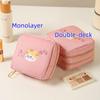 Large Capacity Sanitary Pad Lipstick Coin Purse Women's Menstrual Handkerchief Storage Bag Portable Sanitary Napkin Storage Bag