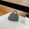 2026 Мини-сумка-ракушка из натуральной кожи, сумка через плечо, для помады, карт, мягкой структуры, на плечо
