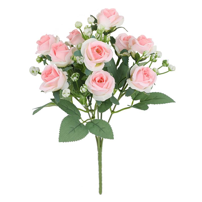 Simulation Roses Artificial Flowers Bouquet Wedding Party Home Decorations Photography Props