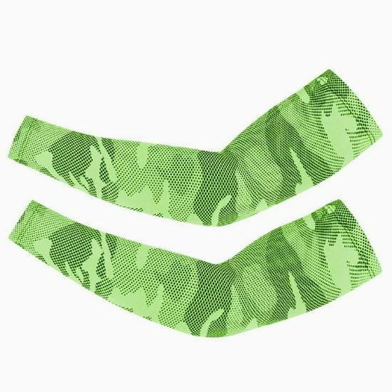 Унисекс Летние Рукава из Ледяного Шелка для Защиты от Солнца при Езде на Велосипеде на Открытом Воздухе
