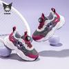 Hello Kitty Girls' Breathable Mesh Running Shoes - 2025 Autumn Collection with Kuromi Trendy Design