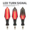 Hot Sale Motorbike Accessories Double-Sided Flowing Turn Signal 12V LED Flashing Indicator Light Motorcycle Winker Lamp