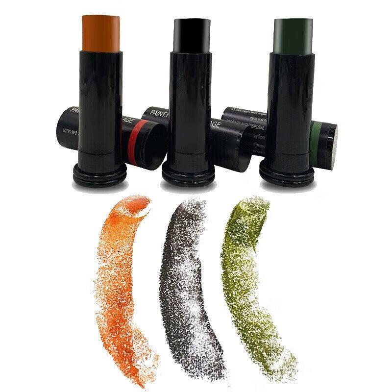 Camouflage Face Paint 3-Color Kit