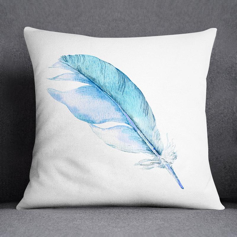 Новый темно-зеленый цветочный узор животного, украшение для дома, наволочка, современный простой квадратный офисный диван, декоративные чехлы для подушек