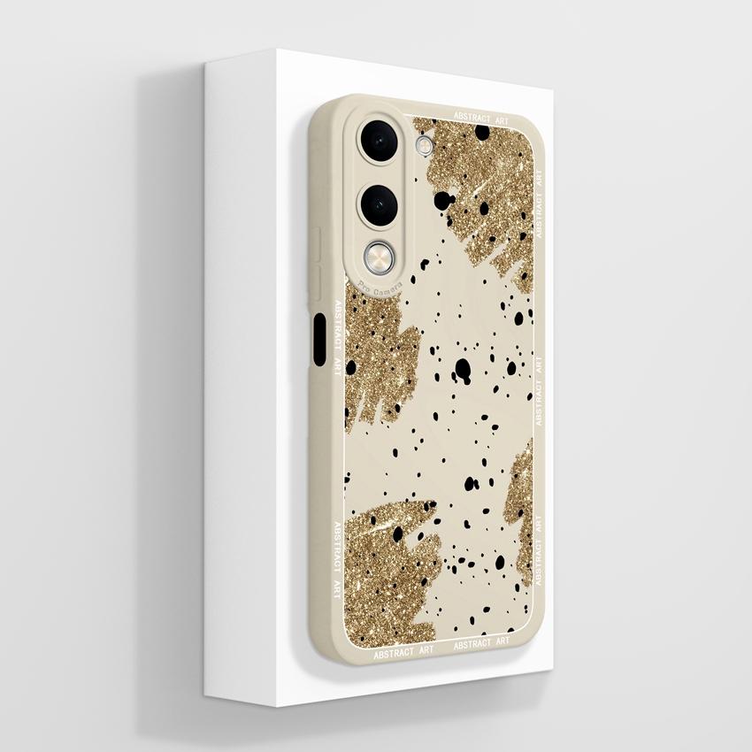 Для Vivo Y04 Y03 Y02 Y11 Y15 Y20 Чехол для телефона Милый мультяшный узор для девочек Гладкий жидкий силикон Противоударная защита Задние крышки Чехол для корпуса Vivo