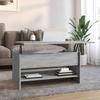 VidaXL Coffee Table Sonoma Grey 80x50x40 Cm Engineered Wood 819297