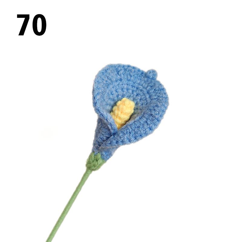 Подарок на День Учителя Подсолнух Вязаный Цветок Вязаный Цветок Ручной Работы Букет Домашний