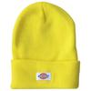 Dickies Базовая Вязаная Шапка-Бини из Акрила Унисекс для Мужчин и Женщин, Однотонная, Идеально Подходит для Сноубординга и Улицы, Цвет Лимон, Один Размер, Шапка/Бини, Женщины, Цвет, Носить,