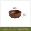 South American Walnut & Acacia Wood Multi-Spec Round Salad & Rice Bowl