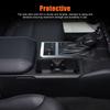 Накладка на крышку центрального подстаканника с текстурой под дерево для Toyota Prado Land cruiser LC250 2024