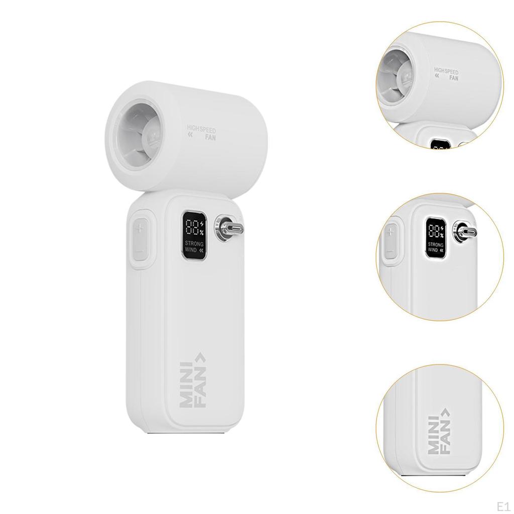 Турбо вентилятор, ручной, портативный, регулируемая скорость, перезаряжаемый, мини карманный для женщин, мужчин, девочек