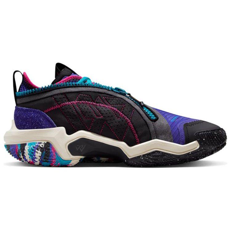 Кроссовки унисекс Air Jordan Why Not Zer0.6 EP Яркий Конкорд Синий Прайм-Розовый Черный DO7190-460