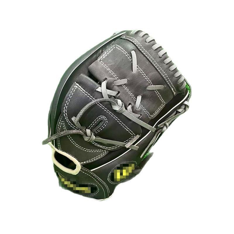 12 Inch Leather Baseball Glove Outfield Use Professional Softball Adult Training Game Ready