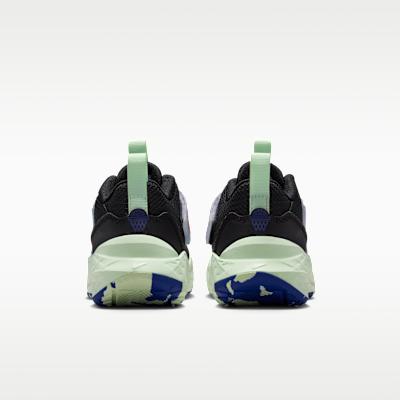 Nike Team Hustle D 12 Black Royal Volt Bright Crimson (PS)