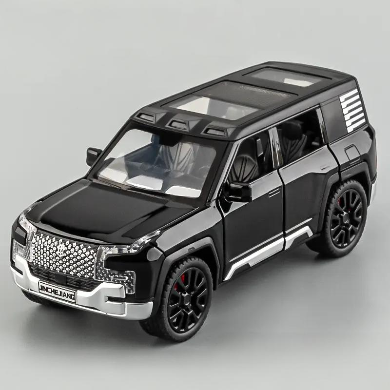 1/32 BYD Look Up U8 Металлическая литая модель автомобиля Звук и свет Имитация Классическая Коллекция Украшения для витрины Подарок на день рождения