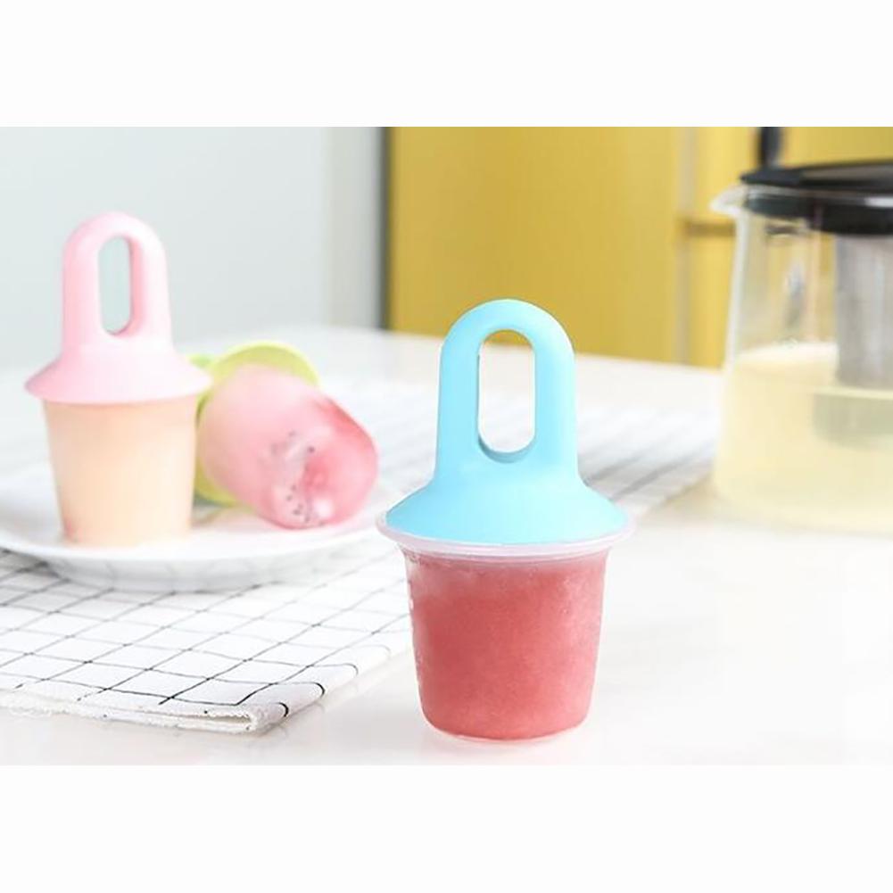Home DIY Round Shape Ice Cube Mold for Summer Refrigerator Ice Cream Popsicle Making