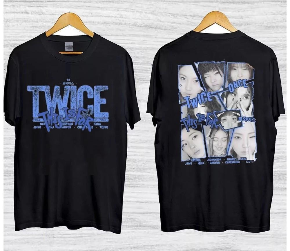 Twice This Is Tour 2026 T-Shirt Retro Twice Kpop Fan gift Unisex T-Shirt