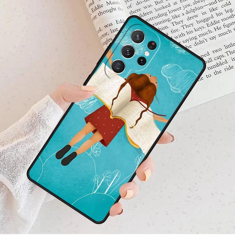Чехол для телефона «Любитель книг» для Samsung Galaxy S25 S23 S30 S8 S21 S20 FE S24 S22 Note 10 20 S8 Plus lite Ultra