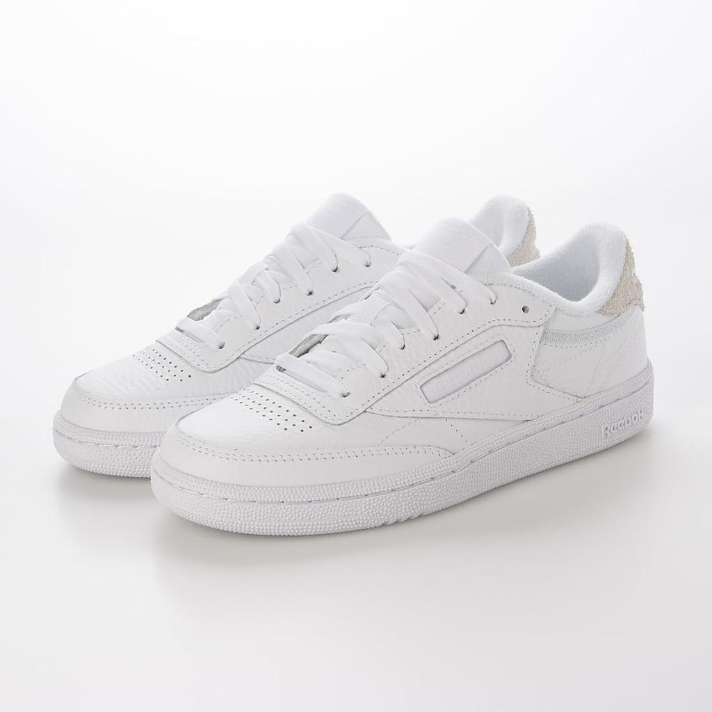 Reebok Кроссовки CLUB C 85 Премиальная кожа Мужские Белый 26,0 см