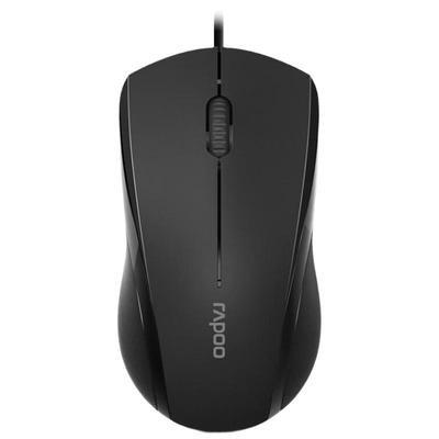 Проводная бесшумная USB-мышь Rapoo N1600