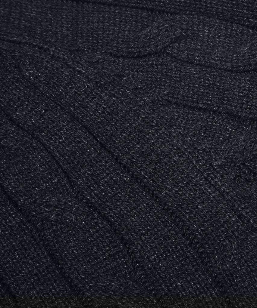 NINEZ Cable Crew Neck Muscle Knit (2 Colors)