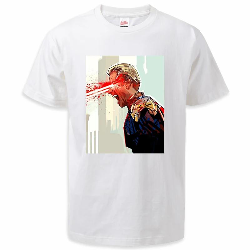 The Boys Tshirts Mens TV Show Starlight Women T-Shirts Homelander Funny T Shirt Cotton Fashion Designer Male Clothes Tops Tees