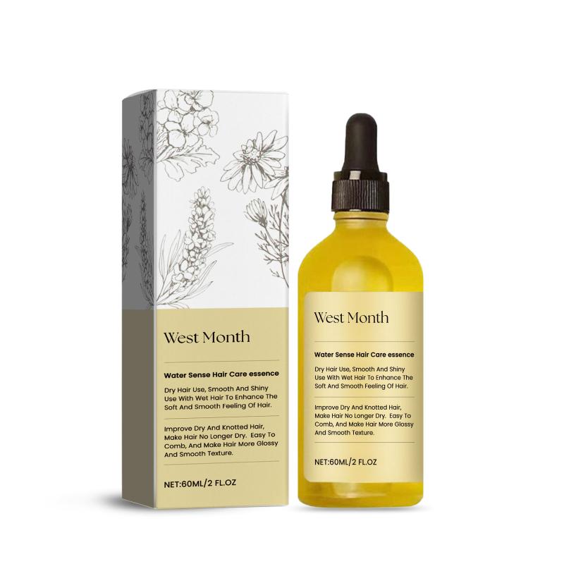60ml Rosemary Essential Hair Oil for Thicker Fuller Hair Treats Damage Moisturizes Nourishes with Lavender at Home