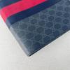 [Pre-Owned] Signature Logo Stripe Web Zipper Canvas Clutch - Excellent #1XDASM7