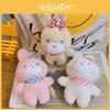 Teddy Bunny Plush Toy Cute Keychain For Couples Gifts And Backpack Accessories