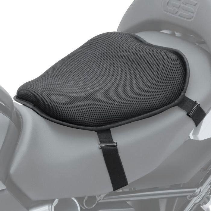 Coussin de selle moto - Tourtecs L - Gel confort - Housse respirante - Antidérapant