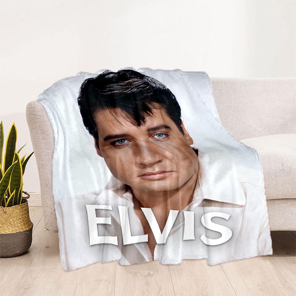 Golden Era Rock 'n' Roll Blanket Durable Comfort Suitable for Office Office Chair Livingroom for All Seasons Modern