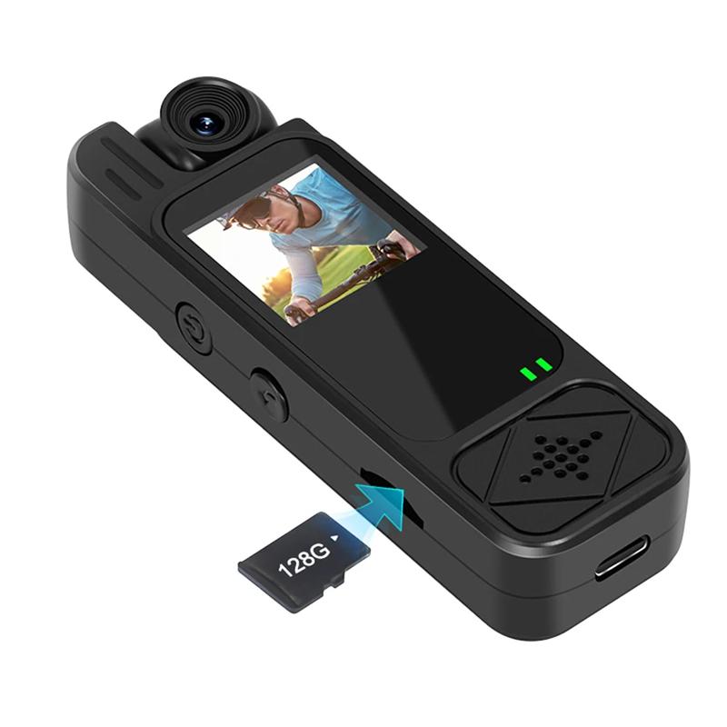 HD 1080P Мини-камера Портативный Цифровой Видеорегистратор Носимая Полицейская Маленькая Нательная Камера Инфракрасное Ночное Видение Спортивные DV-видеокамеры