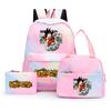 3Pcs/set Anime Dragon Ball Backpack for Girls Boys Back To Schoolbag with Lunch Bag Student Bookbag Men Women Travel Bag Mochila